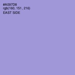 #A097D8 - East Side Color Image